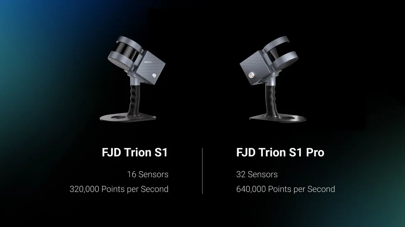 FJD S1 and S1 Pro 3D LiDAR Scanner — A new way to scan the world.