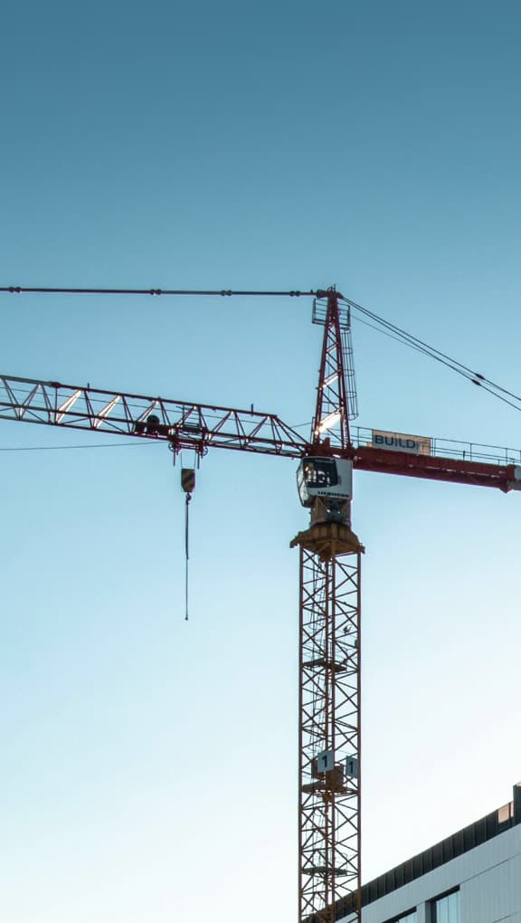Construction site captured for scan-to-BIM coordination